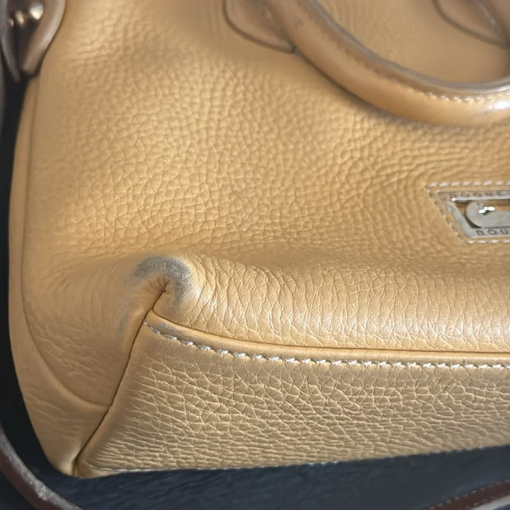 Dooney‎ & Bourke Dillen Crossbody Satchel in Mustard